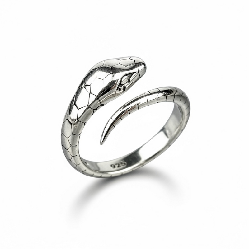 Ring "Schlange" 925 Sterling Silber - RG925-34