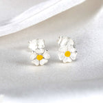 Butterblumen Mini Ohrstecker - 925 Sterling Silber - OHR925-44