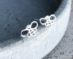 Mini 925 Sterling Silber Ohrstecker "Bienen" - OHR925-112