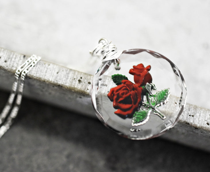 925 Sterling Silver Chain "Róże" - K925-47