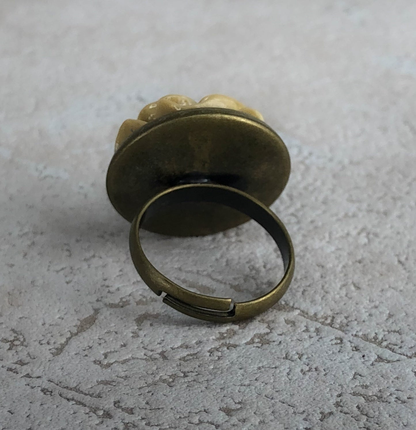 Pierścień "Zioła" w stylu vintage - Vinrin-45