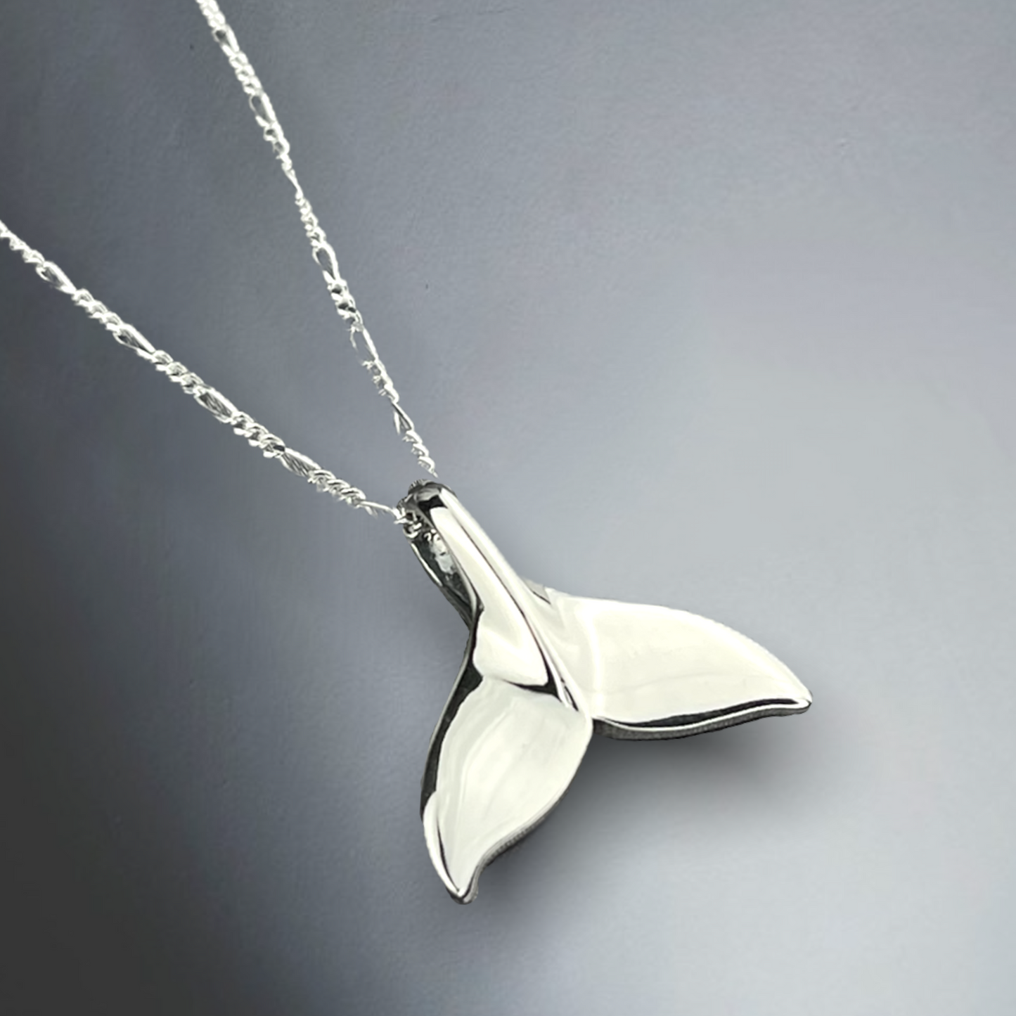 925 Dolphin Ogon Srebrny Łańcuch - Pomysł na prezent dla zwierząt przyjaciół - K925-16