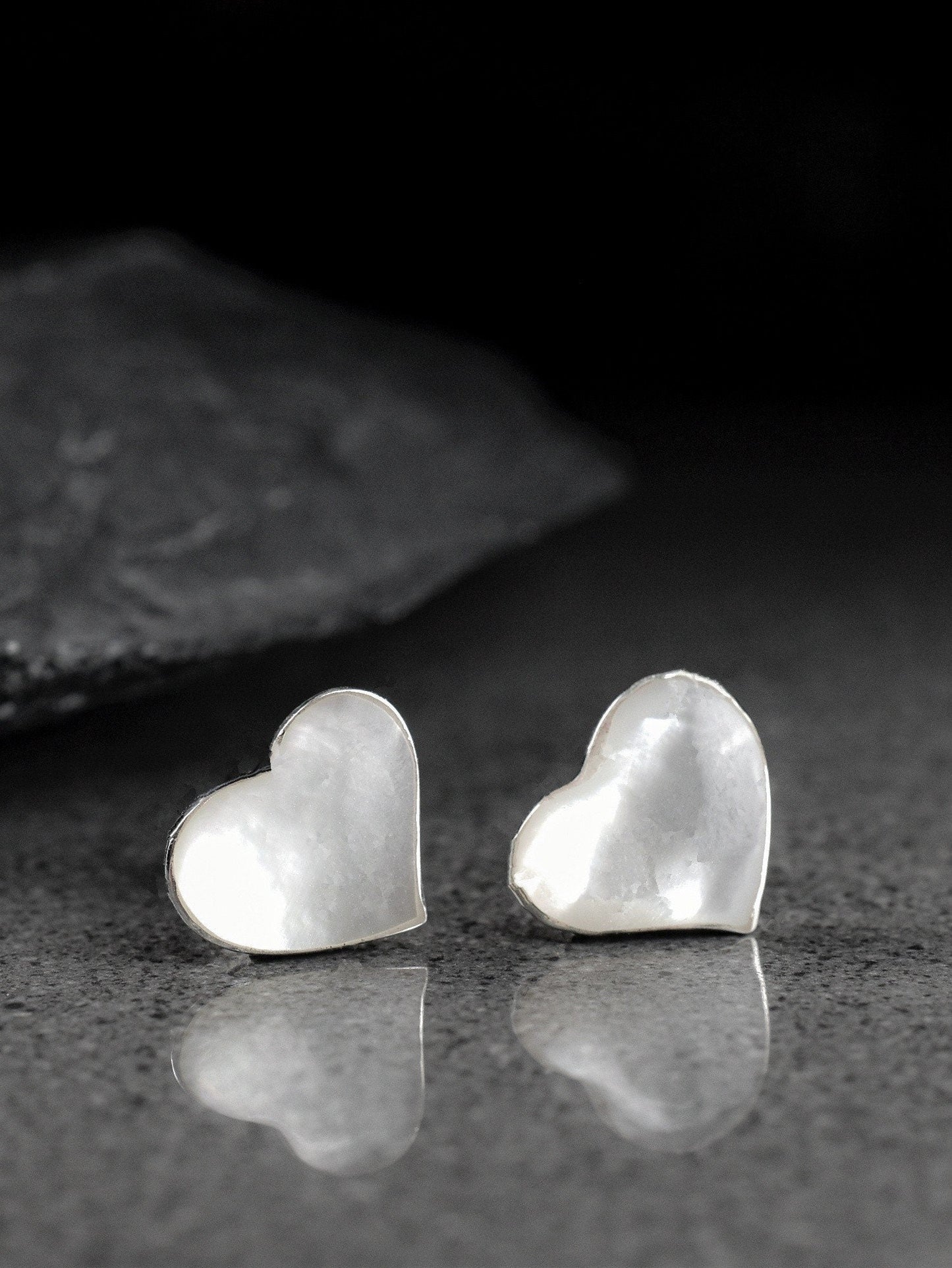 Matka kolczyków w kształcie serca z 925 Sterling Silver - Ear925-94