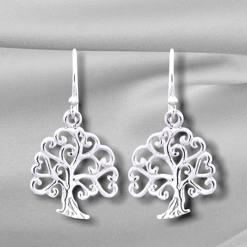 Segensbaum Ohrringe - 925 Sterling Silber - OHR925-116