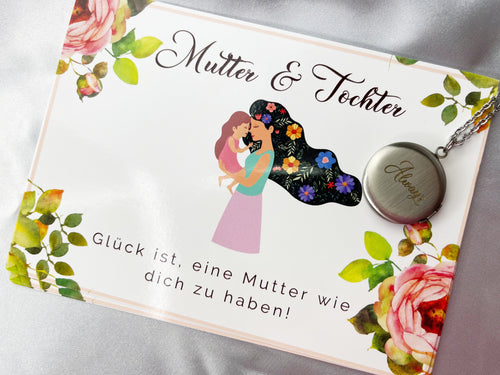 Geschenkkarte "Glück ist, eine Mutter wie dich zu haben"